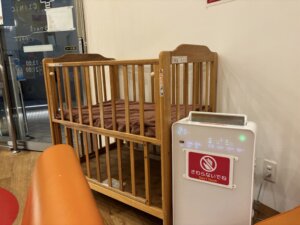キャップス越谷レイクタウンの待合室