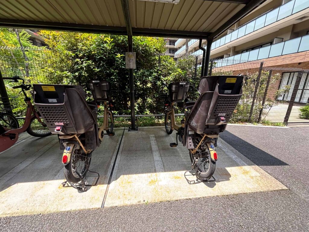 グランアルト越谷レイクタウンのレンタサイクル