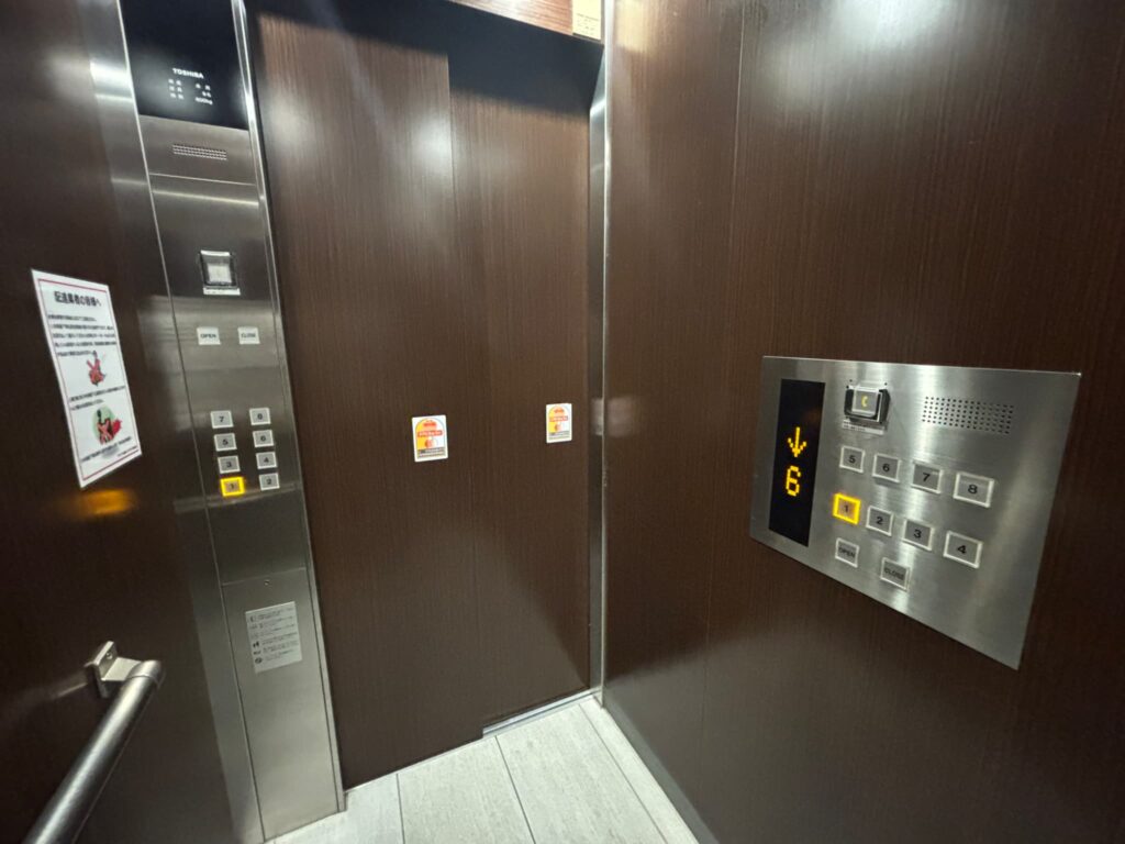 シティテラス越谷レイクタウンのエレベーター