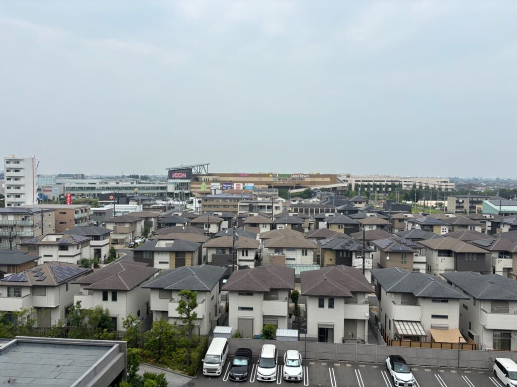 シティテラス越谷レイクタウンから見える風景